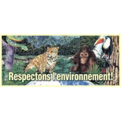 Affiche: Respectons l'Environnement